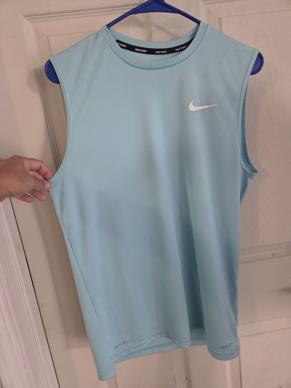 Nike Sleeveless Dri-FIT Athletic Top - Light Aqua
